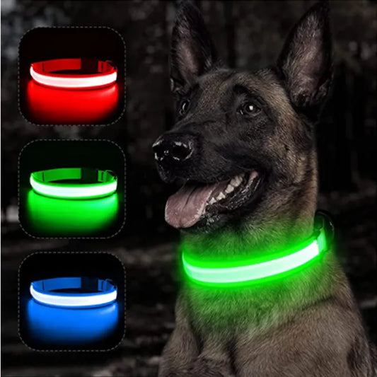 GlowGuardian - Nighttime Pet Safety Collar